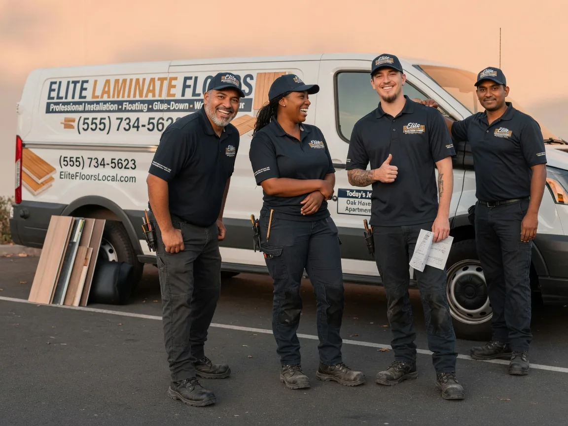 Laminate flooring installation company in Evans, LA